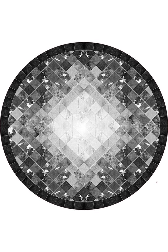 Rovigo Home Pratelný kulatý tištěný koberec RHM7308-SD1022