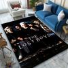 Lost Boys Movie Crew Carpet, Non-slip Office Chair Rug, Digital Print Home Area Rug, Unique Festival Decorations
