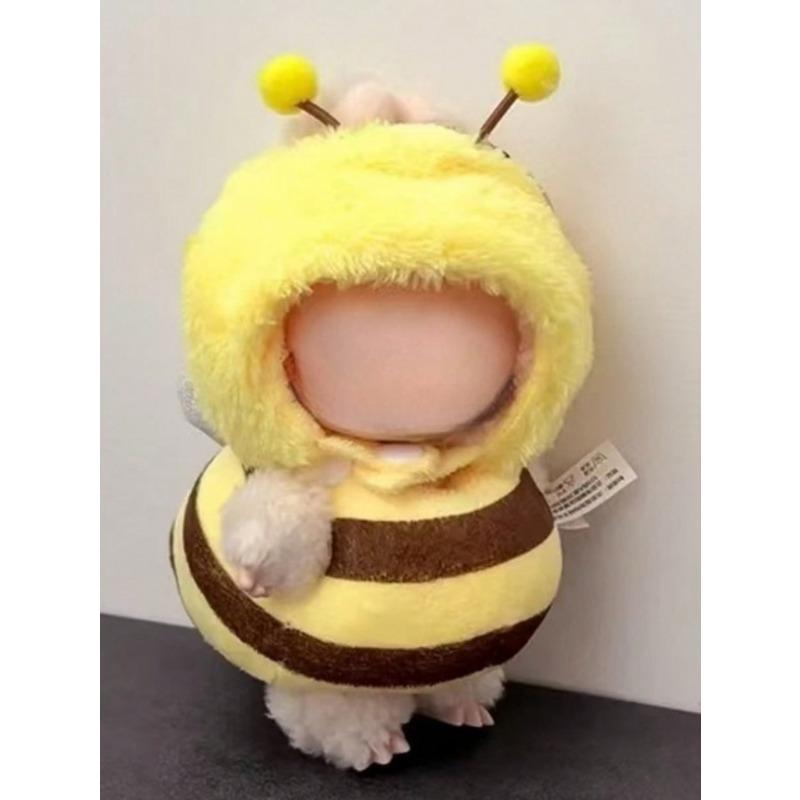 

Clothes for Labubu 17cm Accessories Suit Cute Clothes for Labubu Dress Up Animal Style Outfits (NO Doll) That Is More Suitable for Sitting F