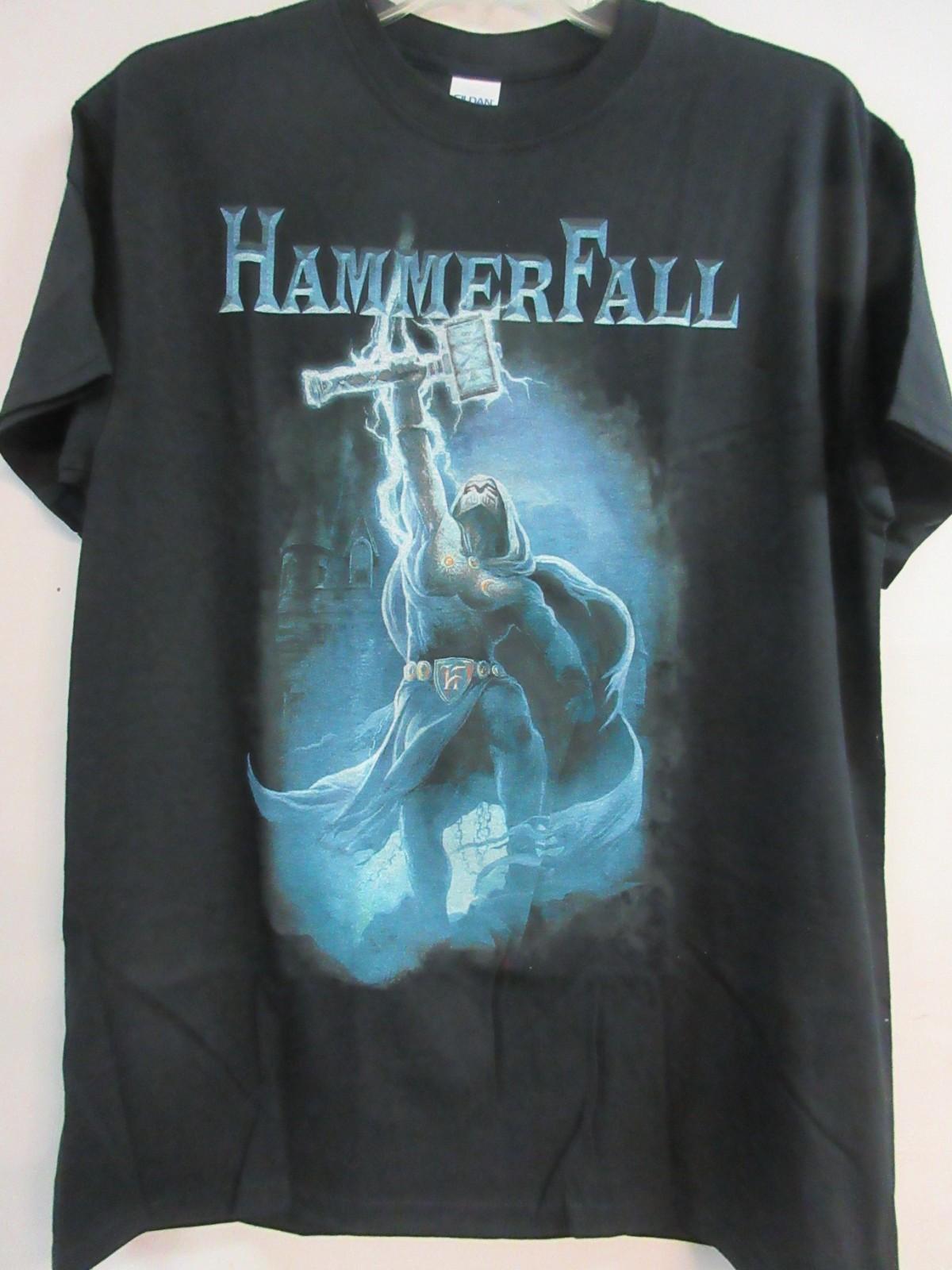 HAMMERFALL OFFICIAL MERCH HAMMER HIGH BAND CONCERT MUSIC T- MEDIUM Unisex T-Shirt XL
