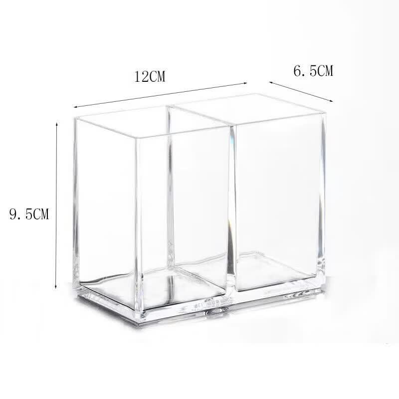 Paishilong Transparent Acrylic Makeup Brush Holder