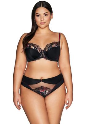 Biustonosz semi soft Ava 2121 Black Ava
