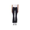 adidas Originals Logo Striped Elastic Casual Pants Women Bottoms Black HM2139