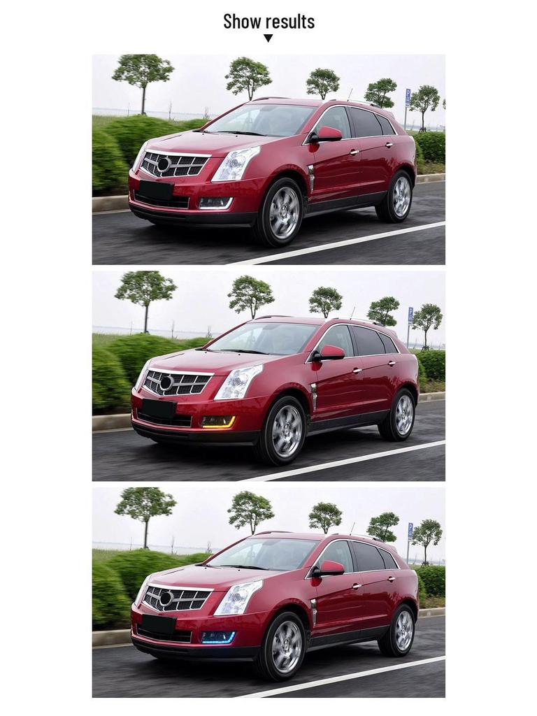 Cadillac SRX Dedicated LED Daytime Running & Fog Lights