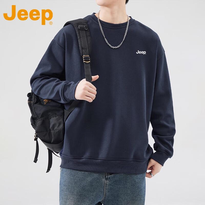 JEEP Men's Heavyweight Crewneck Sweatshirt
