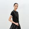 Less 2025 Spring Cotton Round Neck T-Shirt