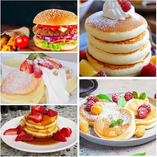 10 piece set English Muffin Rings, Crumpet Rings Nonstick, hStainless Steel Pancake Rings with Remover and Basting brush, OPP Bag, Cookie Rings for