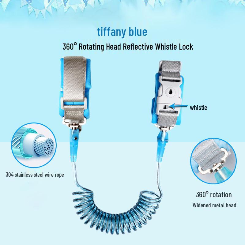 Children's Safety Anti-Lost Rope: Baby Stroller Attachment and Travel Bracelet