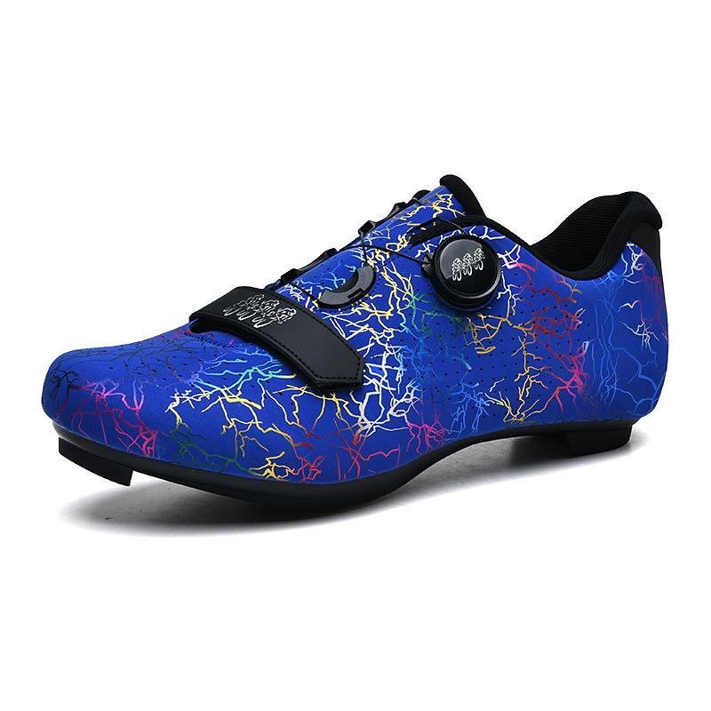 Unisex Lockable Cycling Shoes: Hard Sole for Road & Mountain Biking