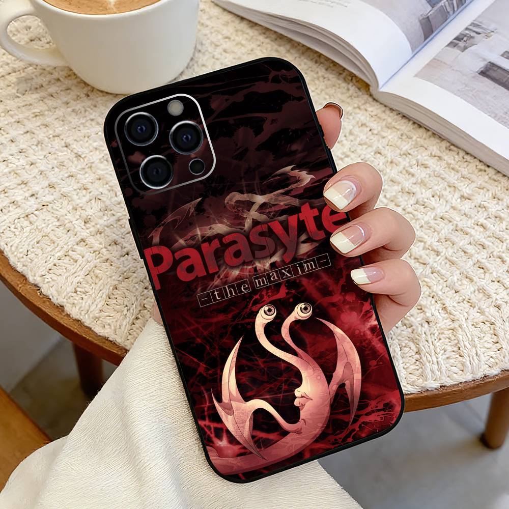 Anime p-Parasyte-e Phone Case Silicone Soft For IPhone 17 16 15 14 13 12 11 X XR Plus Pro Max Plus