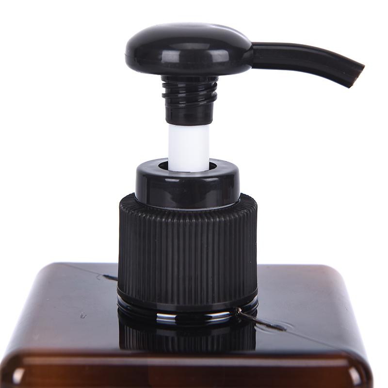 250 ml Lotion Flasche Quadratische leere Plastikflasche Shampoo Gesicht waschen Flasche