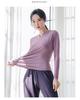 Women's Plus Size Quick-Dry Long Sleeve Sportswear for Running, Yoga, and Pilates.