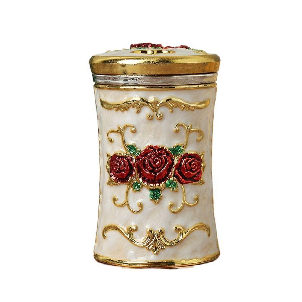 Rotating Design Small Waist Toothpick Box Safety Desk Toothpick Holder  Hotel