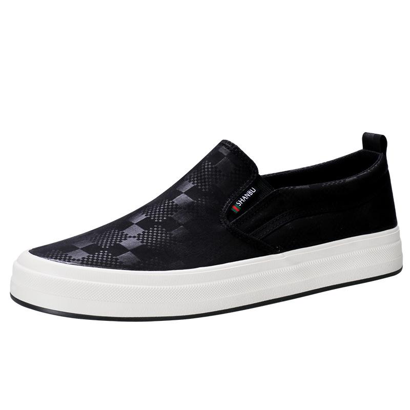 Mens Canvas Shoes Spring New Casual Fashion Board Shoes Lightweight Soft Sole Mens Shoes Breathable Thin Cloth Shoes Men