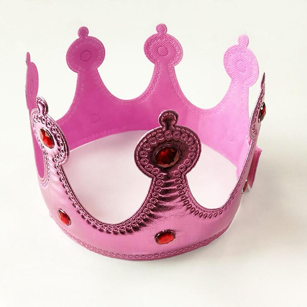 Halloween Royal Crown Bright Sequins Cloth Prince Princess Crown