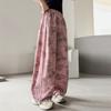 Girls' summer thin pants, girls' Korean version wide leg pants, children's sports pants, girls' summer camouflage casual pants
