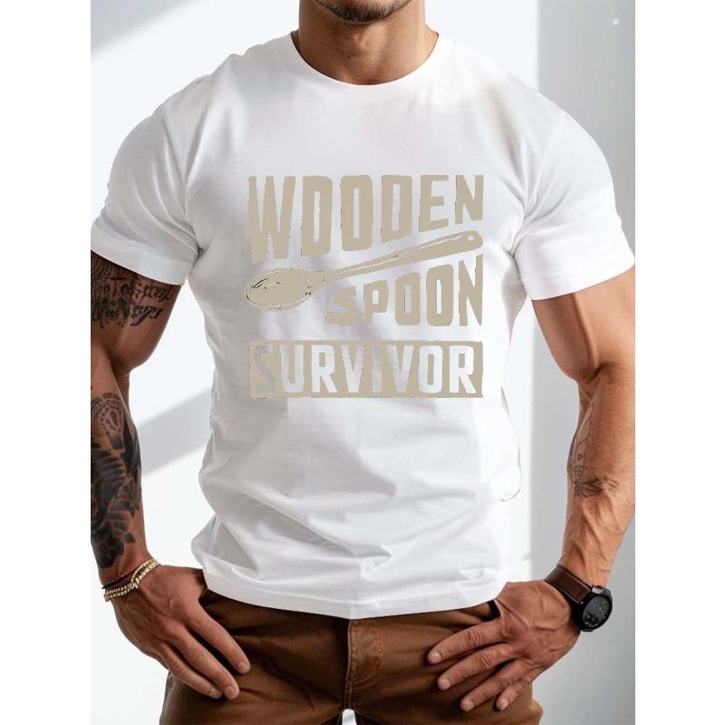 

European sizes Men s Plus Size Casual T-Shirt, Short Sleeve Crew Neck Summer Trendy Top For Daily Wear, Big & Tall 4XL білий