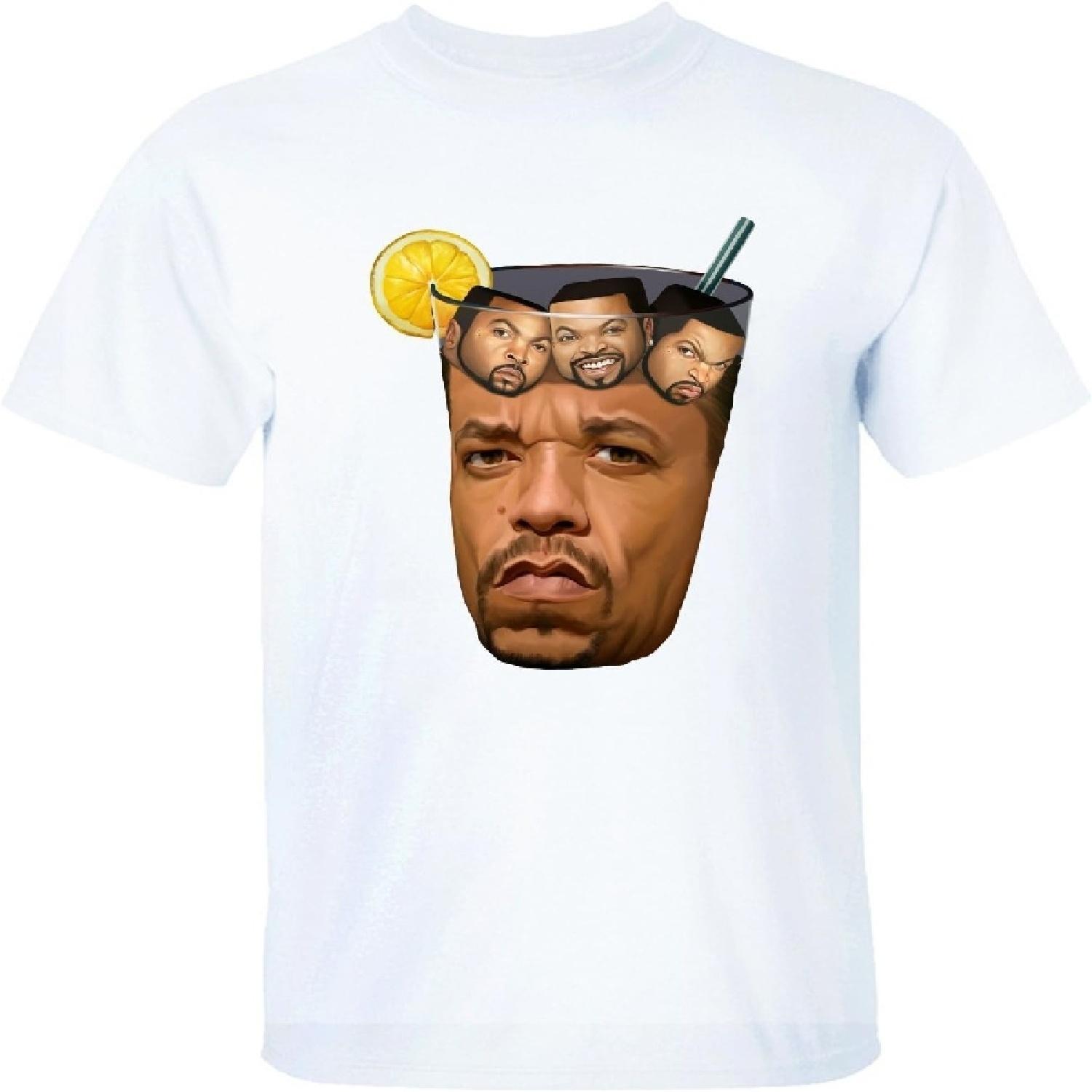 SKKE Men s Ice Cube Got Tea Music Band T-Shiirt S белый