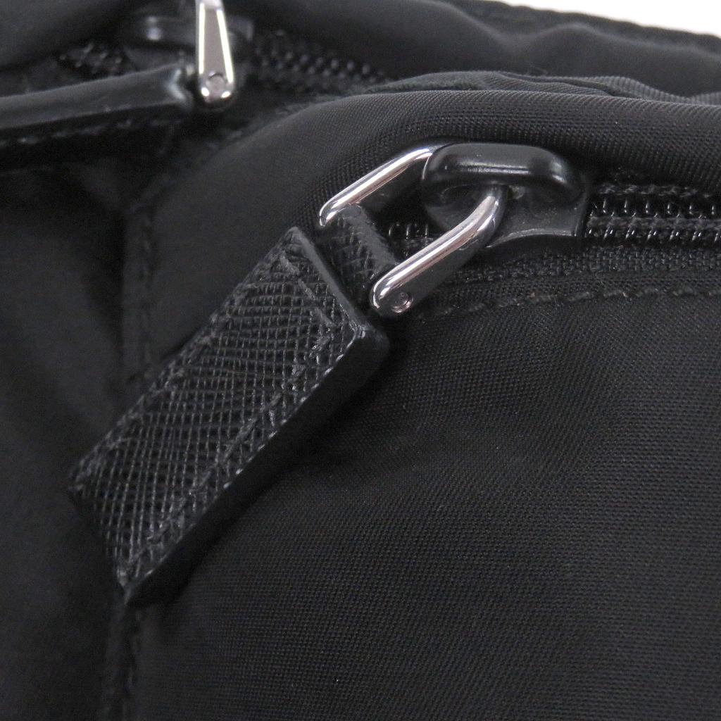 Great PRADA Sling bag Triangle Logo Triangle Plate Waist Pouch Shoulder Bag Used