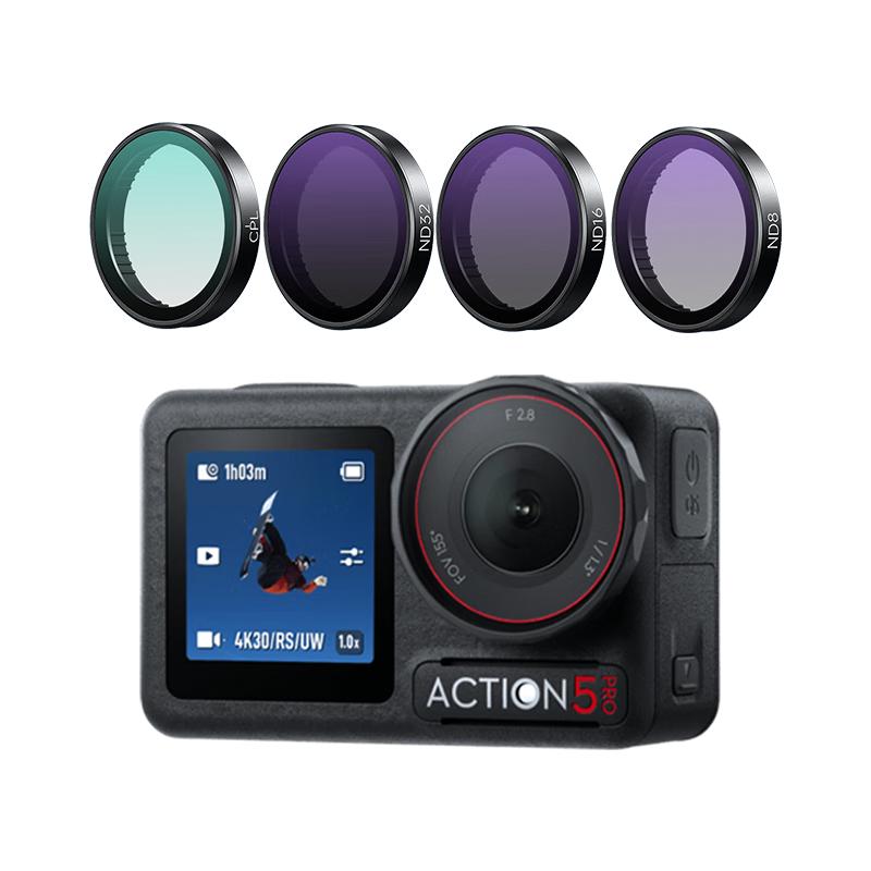 Фильтры и объективы UGREEN для камер DJI Action/Pocket For DJI Action 5 Pro/4/3