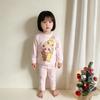 Children's Four Seasons Warm Pajama Set: Boys & Girls Two-Piece Autumn Sleepwear