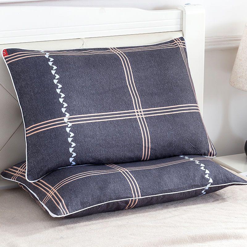 Single Pillow Set: Includes Removable & Washable Pillowcase, Perfect for Student & Adult Neck Support