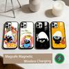 Cute C-Calimero Phone Case For iPhone17,16,15,14,13,12,11 Plus,Pro Max Magnetic For Magsafe Wireless Charging