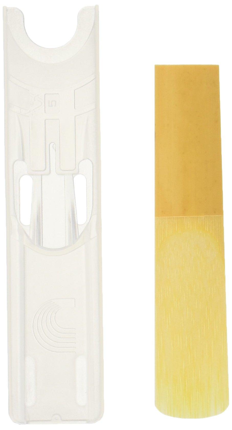 

D Addario WoodWinds Grand Concert Select Bass Clarinet Reeds, RGB05SCL350, Hardness: 3.5, Pack of 5