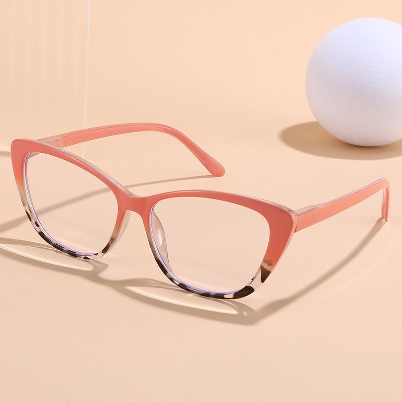 Reading Glasses For Women Anti Blue Light Pink Love Design Comfortable Square Men'S Presbyopia Glasses Magnify Lenses +1.0 +4.0