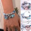 copper Authentic Charm Bead Charms Blue Sea Butterfly Whale CZ Charm Bead Charms Bead Charms Compatible With Authentic Accessories Bracelets Do It You