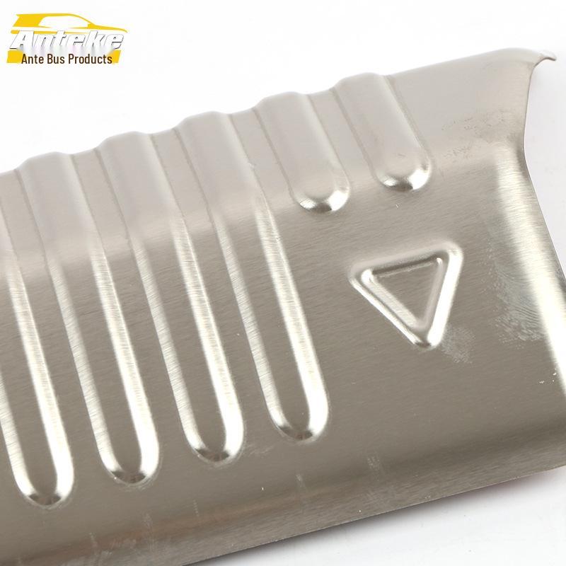 Compatible POLO Rear Guard Plate - Stainless Steel Trunk Protection Pedal for 14 Models