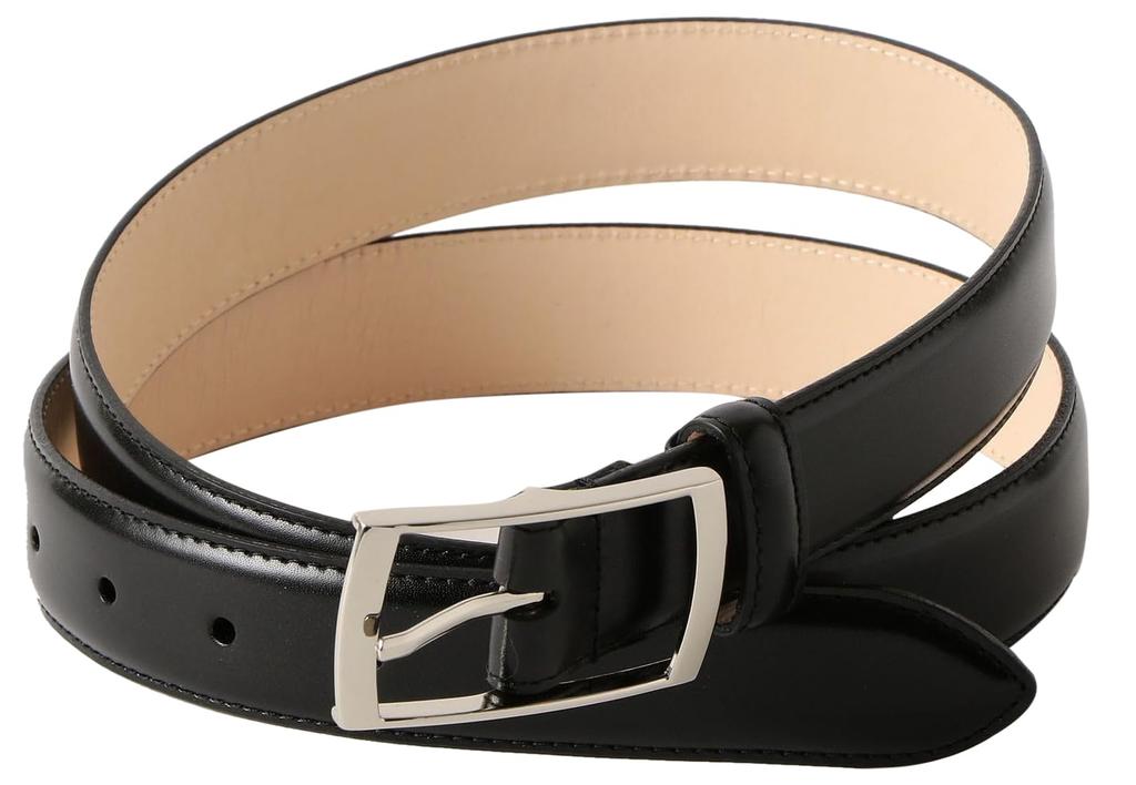 ARROWS GREEN LABEL Square Buckle 2 30 Belt 31416990170 0960 32inch [UNITED RELAXING] BLACK(09)