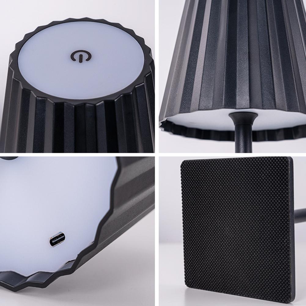Modern LED CordlessTable Lamp 3 Level Brightness Night Light Touch Dimmable Desk Light For Coffee Table Living Room Bedroom