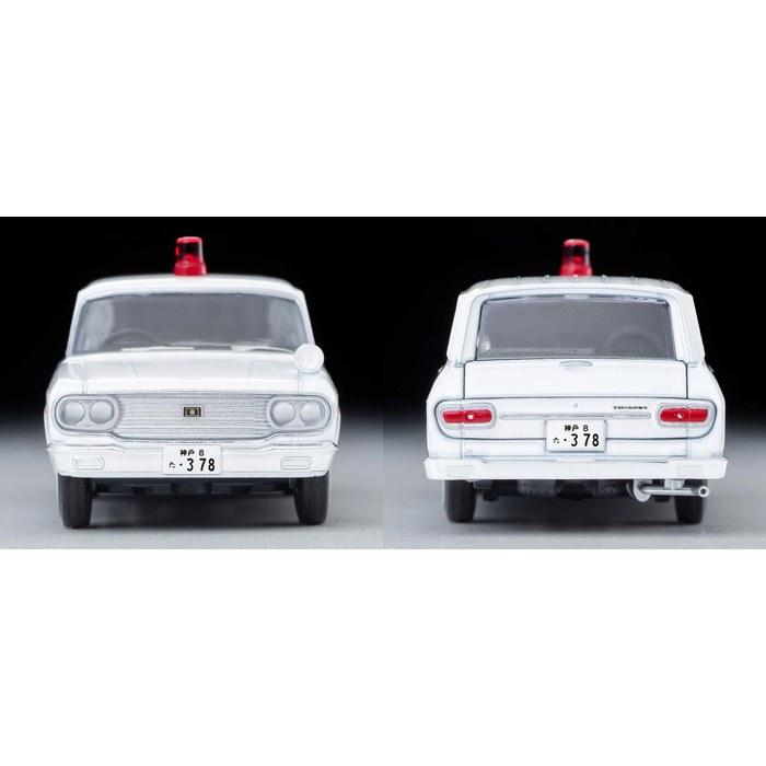 TOMYTEC Tomica Limited Vintage 1/64 LV-207a Toyopet Masterline Fire and Ambulance Amagasaki City Fire Department 1966 Multicolor