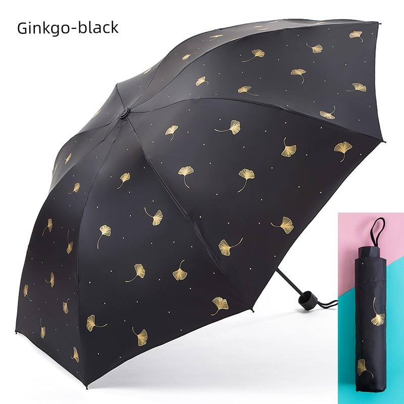 Paradise Umbrella Parasol Sun Umbrella Sun Protection Uv Protection Women's Umbrella Dual-Use for Girls Students Folding Umbrella for Sun and Rain