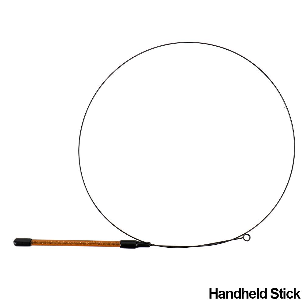 Cat Interactive Toy Funny Feather Ball Teaser Wand Toy with Bell Cat Stick Toy for Kitten Playing Teaser Wand Toy Cat Supplies