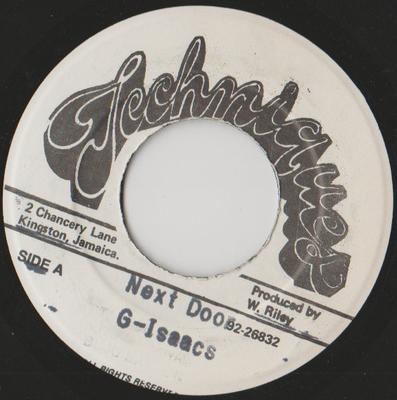 7inch Record GREGORY ISAACS - Next Door NONE Techniques Japan Reggae, Ska & Dub Used
