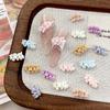 30Pcs 3D French Nail Art Skirt Hemline Charms Accessories Curved Resin Lace For Manicure Nails Decoration Supplies