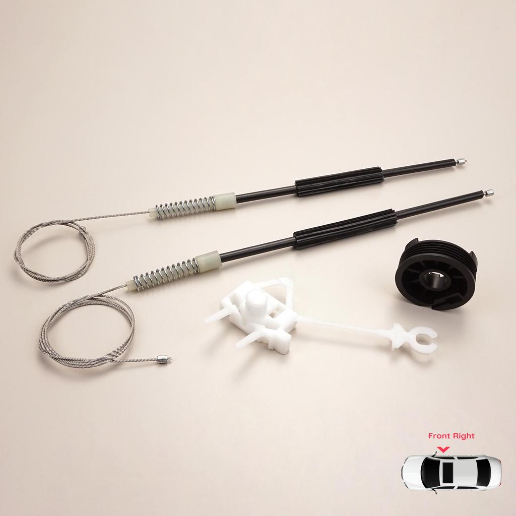 EWR263 Window Regulator Repair Kit Front Right Door for Fiat Doblo MK1 MPV Van 119 223 2001-2010 51718403