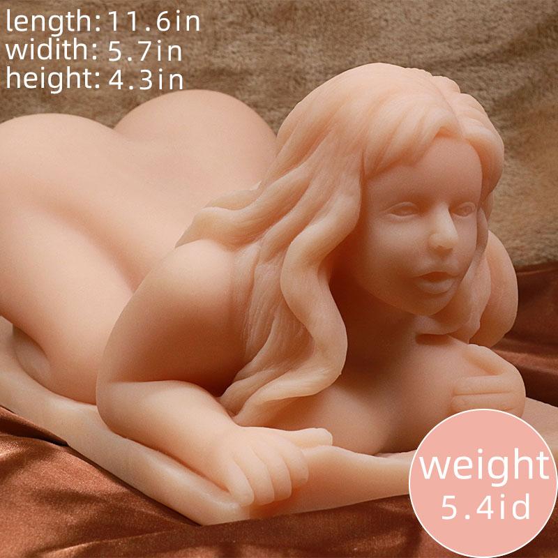 Poupée de sexe pour hommes masturbateur inversé Silicone TPE vraie peau moue gros cul Position sexuelle jouet adulte