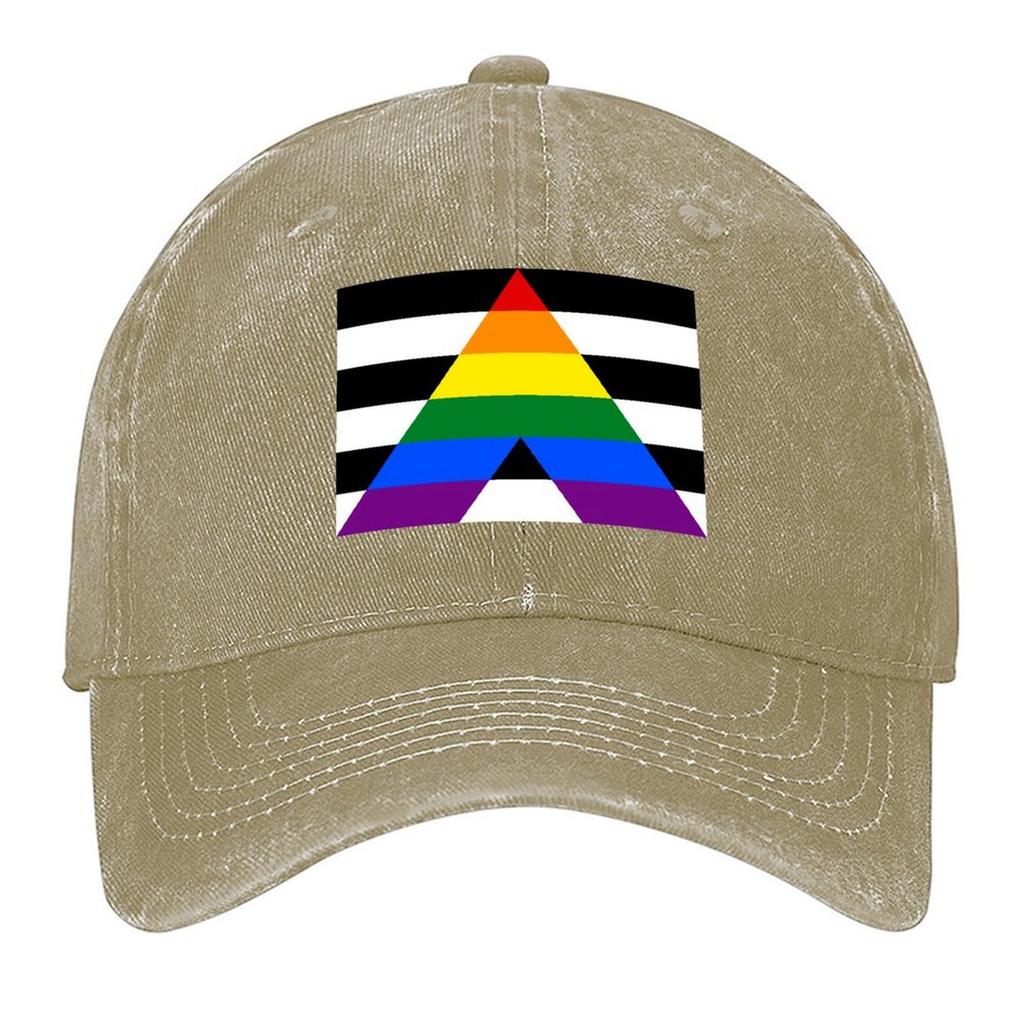 2026 LGBTQ Ally Pride Flag Baseball Cap Hats For Men Fishing Hat Winter Hats For Men Beach Women's Hats For The Sun Men's