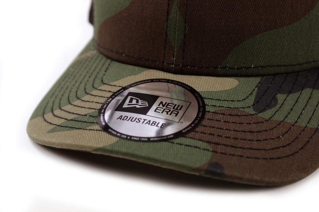 New Era Trucker Cap Low Profile Snapback CAMO/BLACK