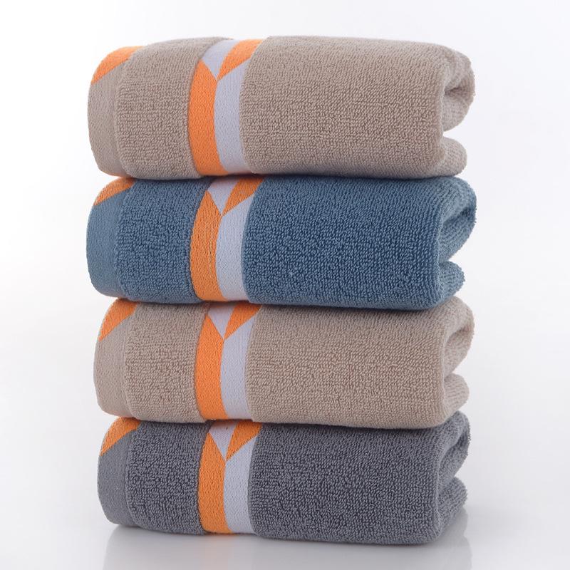 Thick Cotton Square Towel with Customizable Logo for Gifts