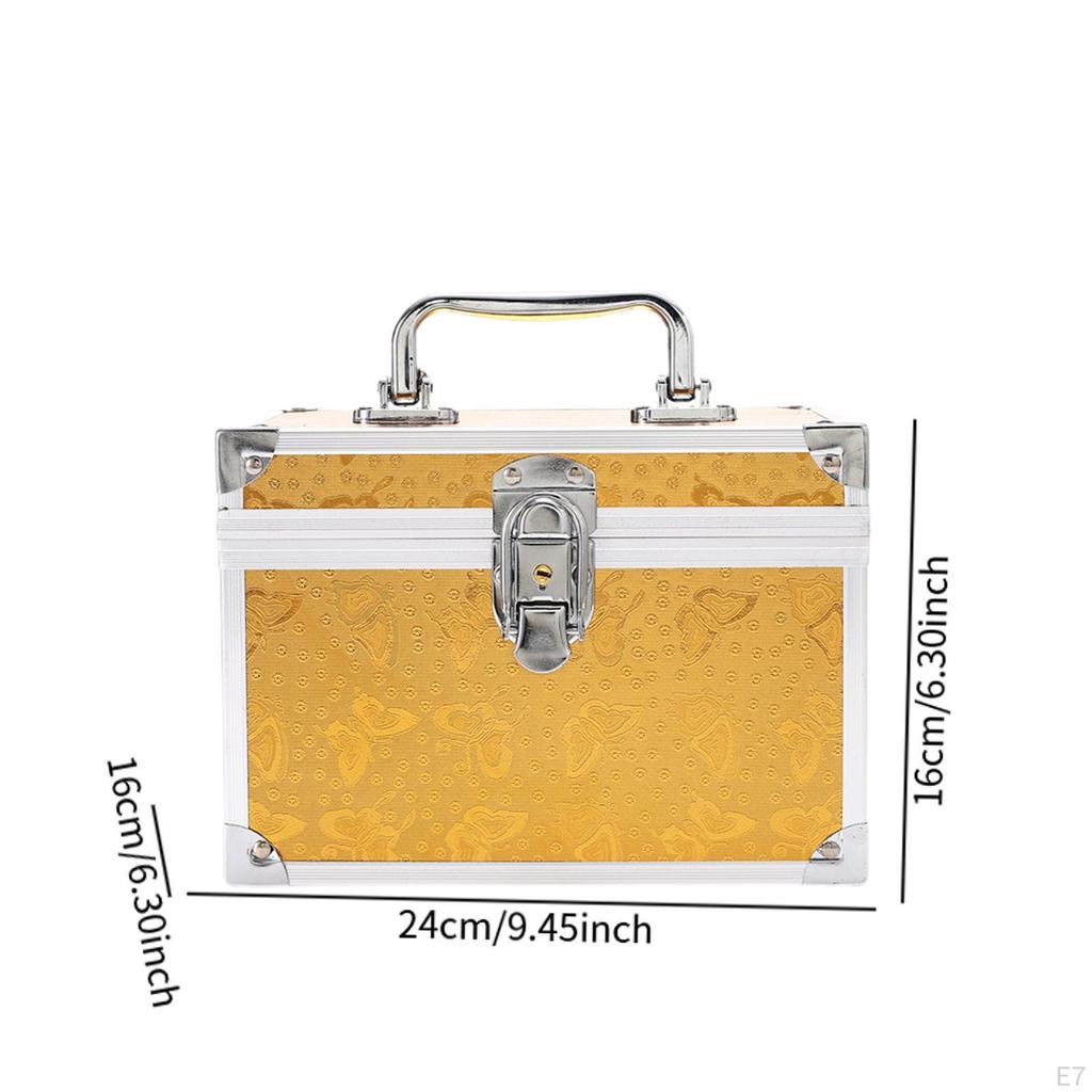 Extra Large Makeup Carrying Case Compartment Multifunction Security Pedicure Tool Box for Women Nail