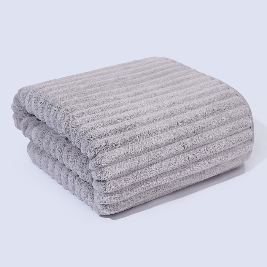 Thickened Quick-Dry Coral Fleece Bath Towel - Absorbent, Non-Shedding, Ideal for Household & Hair Drying