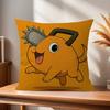 ANIME Chainsaw Man PPochita Kawaii Pillow Cover for Bedroom Room and Living Room Sofa Decorative Cushion Cover