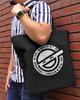 COSPA Ghost In the Shell STAND ALONE COMPLEX Laughing Man Large Tote Bag BLACK [Official]