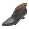 Designer Vintage Women Slim Ankle Boots Elegant Strange Heel Shoes Concise Short Botas De Mujer
