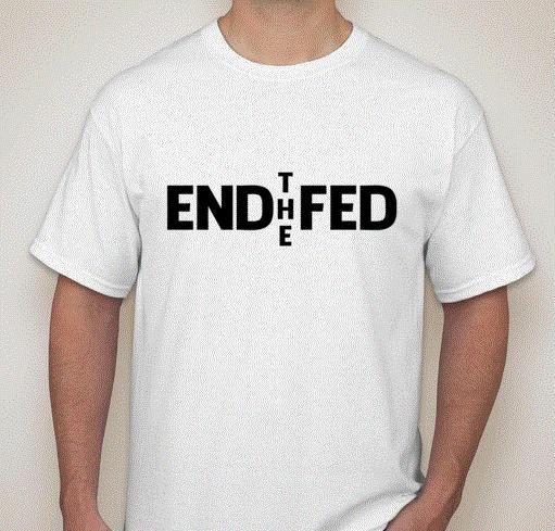 End the fed graphic Tee  t-shirt Federal Reserve money protest S