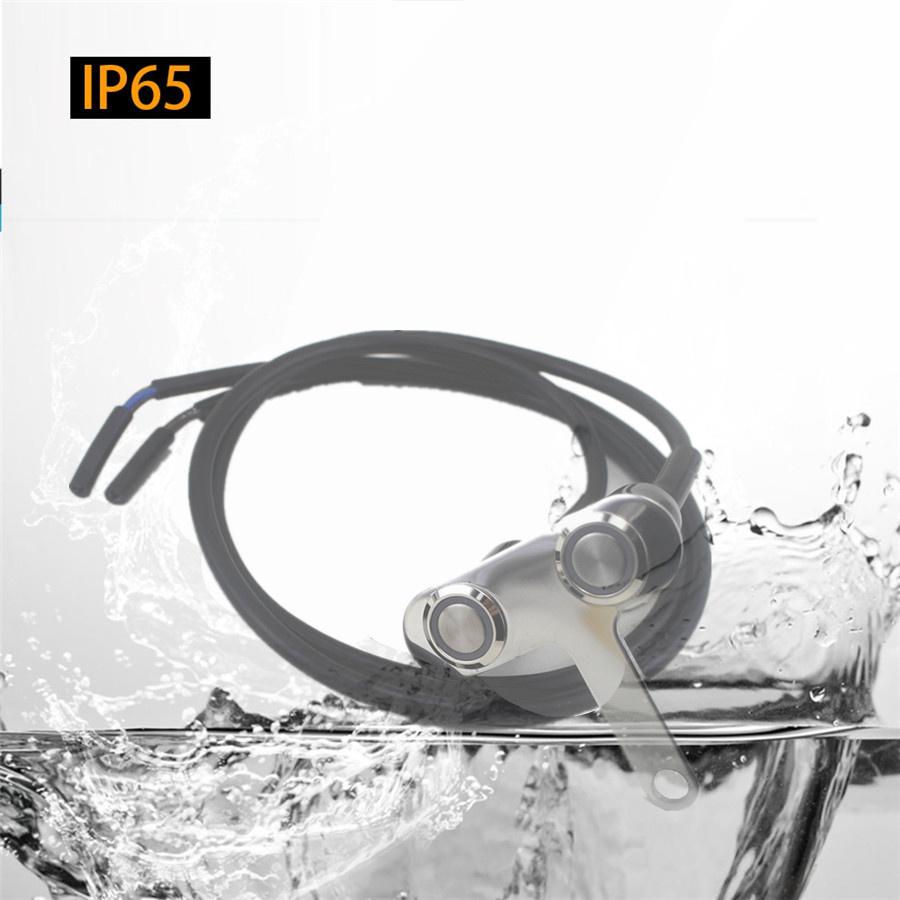 Universal Motorcycle Handlebar Mount Horn Engine Start Kill Switch CNC Aluminum